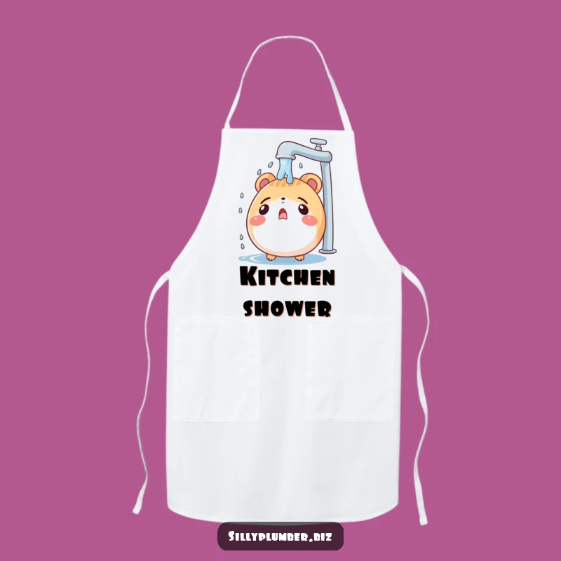 Funny Leaky Faucet Animal Apron: Cook with a Splash of Humor