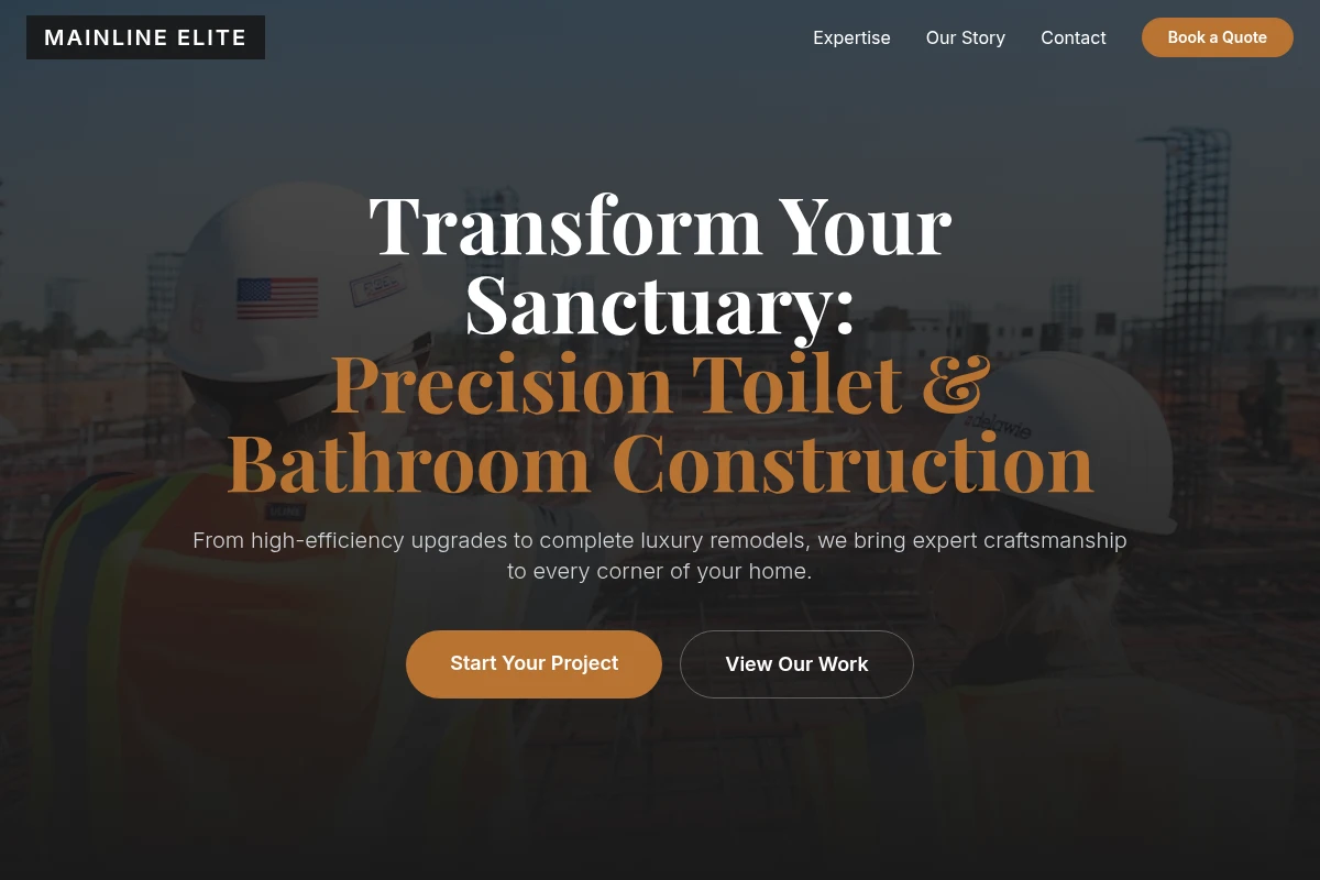 Toilet Construction