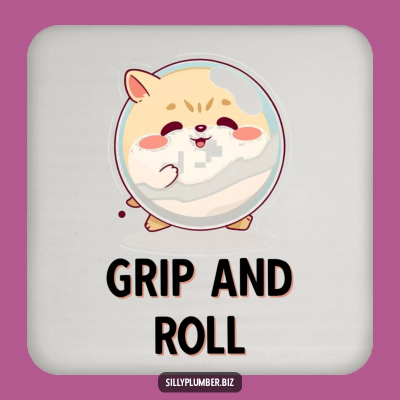 Funny Giant Marble Animal Coaster: Protect Surfaces with Determination